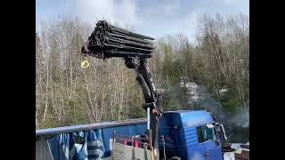 MAN TGA 35.480 *8x4 *HIAB 377 *BOX 6.5m *REACH 25m cami&oacute;n caja abierta | Imagen 4 - Autoline