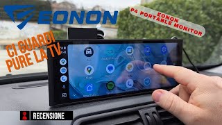 EONON P4 è lo schermo con Android Auto/CarPlay con cui puoi guardare la TV in auto