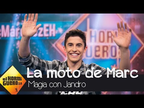 Marc Márquez regala una moto de competición a un espectador de 'El Hormiguero 3.0'