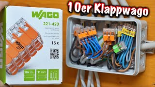 10-Leiter Verbindungsklemme von WAGO! ElektroM