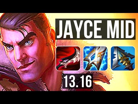 JAYCE vs IRELIA (MID) | 2.3M mastery, 6/3/15, 300+ games | KR Master | 13.16