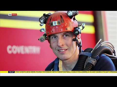 The British divers who found Thai boys stuck in a cave - Rebecca Williams