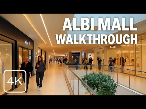 ALBI MALL - Walking Inside Prishtina's most visited Shopping center [4K]