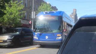 MTA NYCT: 2017 NFI XN40 #771 on the B70 to Dyker Heights aprchng 8 Av/49 St