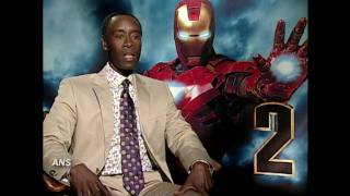 Дон Чидл о роли в фильме "Железный человек 2"