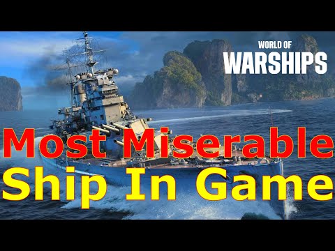 World of Warships- The Most Miserable Ship In Game