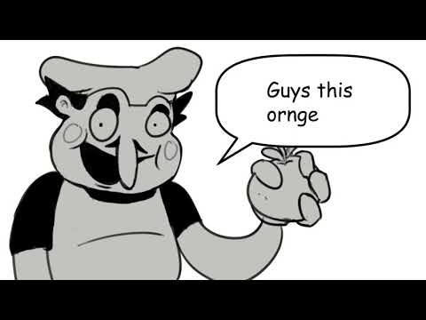 Fake Peppino trying to pronounce ginormous(?) xd