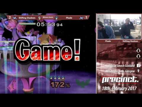 Precinct February - Shifting Shadows (C.Falcon) Vs. Phade (Marth) Melee Winners Semis