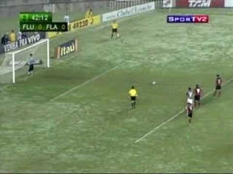 Fluminense 0 x 1 Flamengo - Brasileirão 2008 - 4ª Rodada