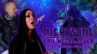 Download lagu World of Warcraft - Nightsong | Epic Metal Cover (feat.@KristinStarkey) mp3
