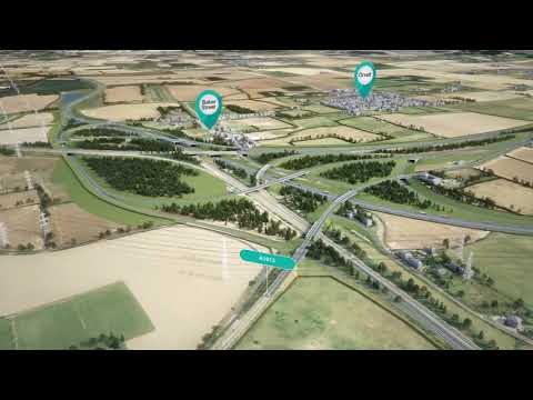 Lower Thames Crossing fly through – north of the River Thames