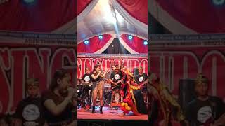 Download lagu Viral Singo Budoyo, Goyang Novia - Ojo Dibandingke #shorts #jaranan #dangdut #koplo mp3