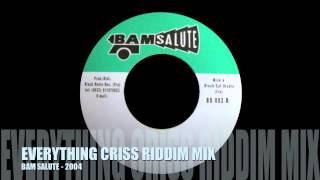 RIDDIM MIX #2 - EVERYTHING CRISS - BAM SALUTE