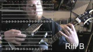 Jungle Rot - Virus - Death Metal Guitar Lesson for Beginners