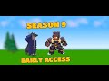 I Got EARLY ACCESS To Season NINE In Roblox Bedwars...