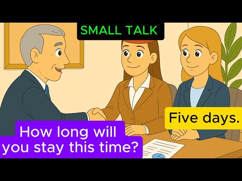 English for Work (A1–A2) | Part 7 – Meeting With International Clients  | Easy English Conversation