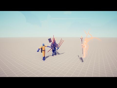 SUMMONER vs SECRET UNITS Totally Accurate Battle Simulator TABS