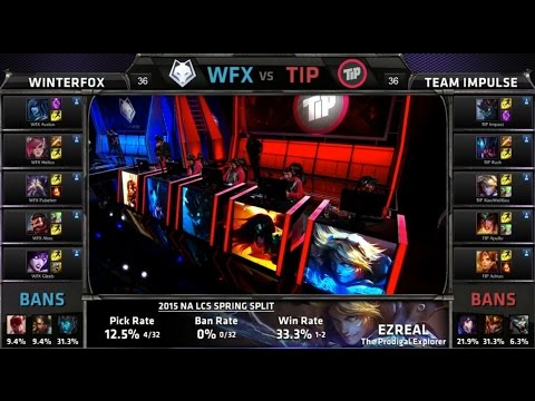 NA LCS WFX vs TIP Game 1 Highlights (NA LCS Spring 2015)