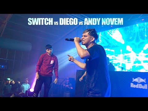 DIEGO vs SWITCH vs ANDY NOVEM | BATALLA FREESTYLE EXHIBICIÓN