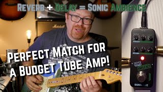 Video thumbnail for Sonicake Sonic Ambience Pedal Review - Best Beginner Budget Delay Reverb Combo by Justin Bishop Music