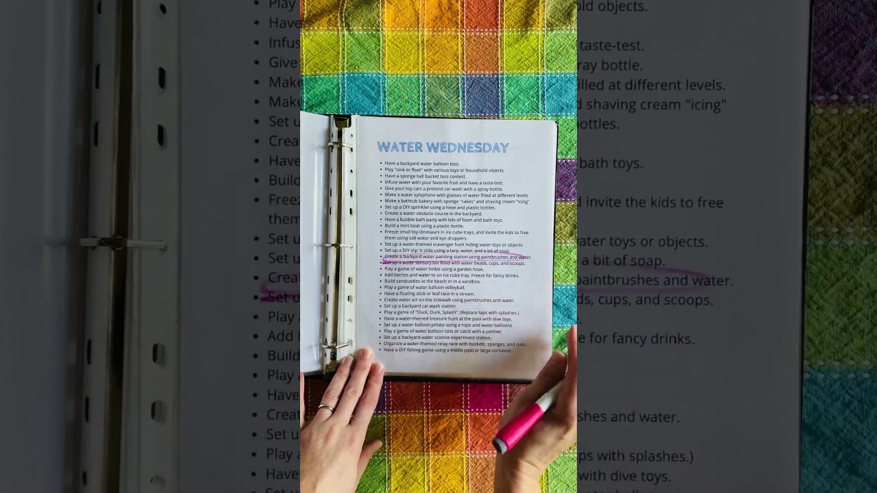 EASY Summer Activity Planner - Time Saving Resource for Busy Parents