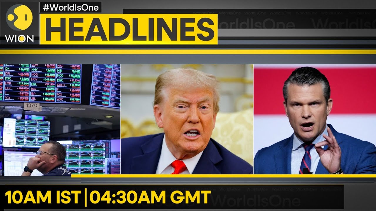 Trump: Gaza Force On Ground 'Very Soon' | Israeli Tanks Near Lebanon Border | WION HEADLINES