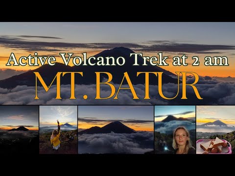 Mount Batur Bali video