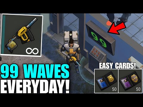 I DO EASY 99 WAVES EVERYDAY WITH THIS OP WEAPON!(BRUTALIZER!) - Last Day on Earth: Survival