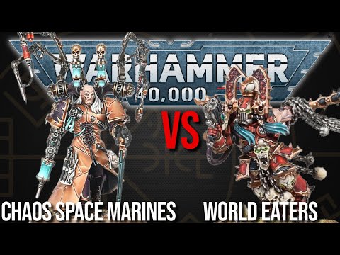 Chaos Space Marines Vs World Eaters - Warhammer 40k 10th Edition