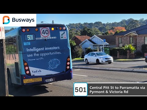 Busways Ryde 2830 ST Volvo B7RLE Custom CB80 bus ride.