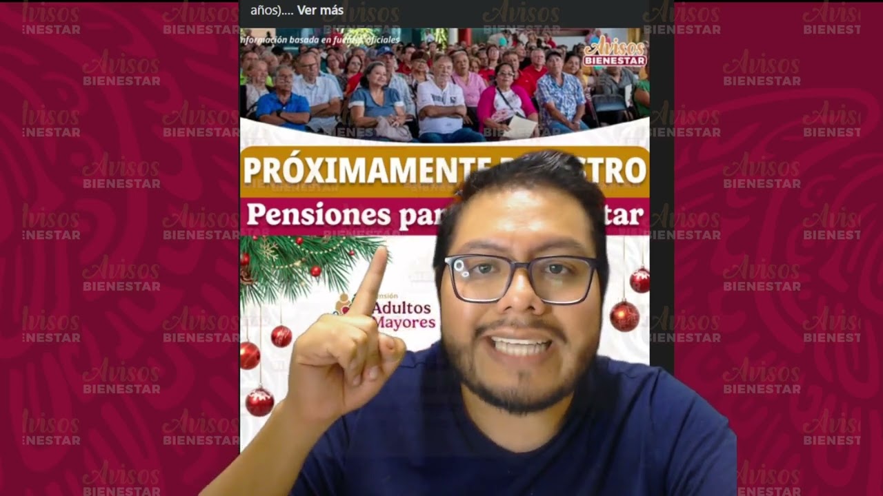 ¡TODO LISTO! adultos mayores en diciembre 2025 registro a la pension bienestar TOMA NOTA