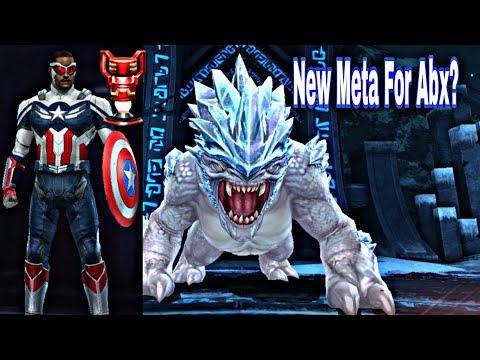 Falcon With Ctp Of Energy Abx Gameplay Showcase - Marvel Future Fight