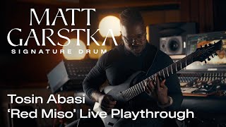 Video thumbnail for Tosin Abasi "Red Miso" Live Playthrough - Matt Garstka Signature Drums by GGD