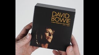 David Bowie / A New Career in a New Town CD unboxing video