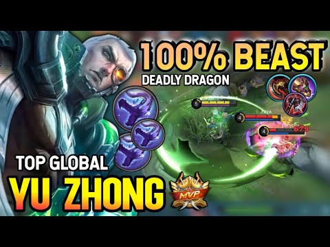 YU ZHONG BEST BUILD 2021 | TOP GLOBAL YU ZHONG GAMEPLAY | MOBILE LEGENDS✓