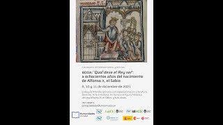 Coloquio 800A. Apertura  (L. Marina Bravo) y panel 1 a (JM Fradejas Rueda y  M. García Fernández)