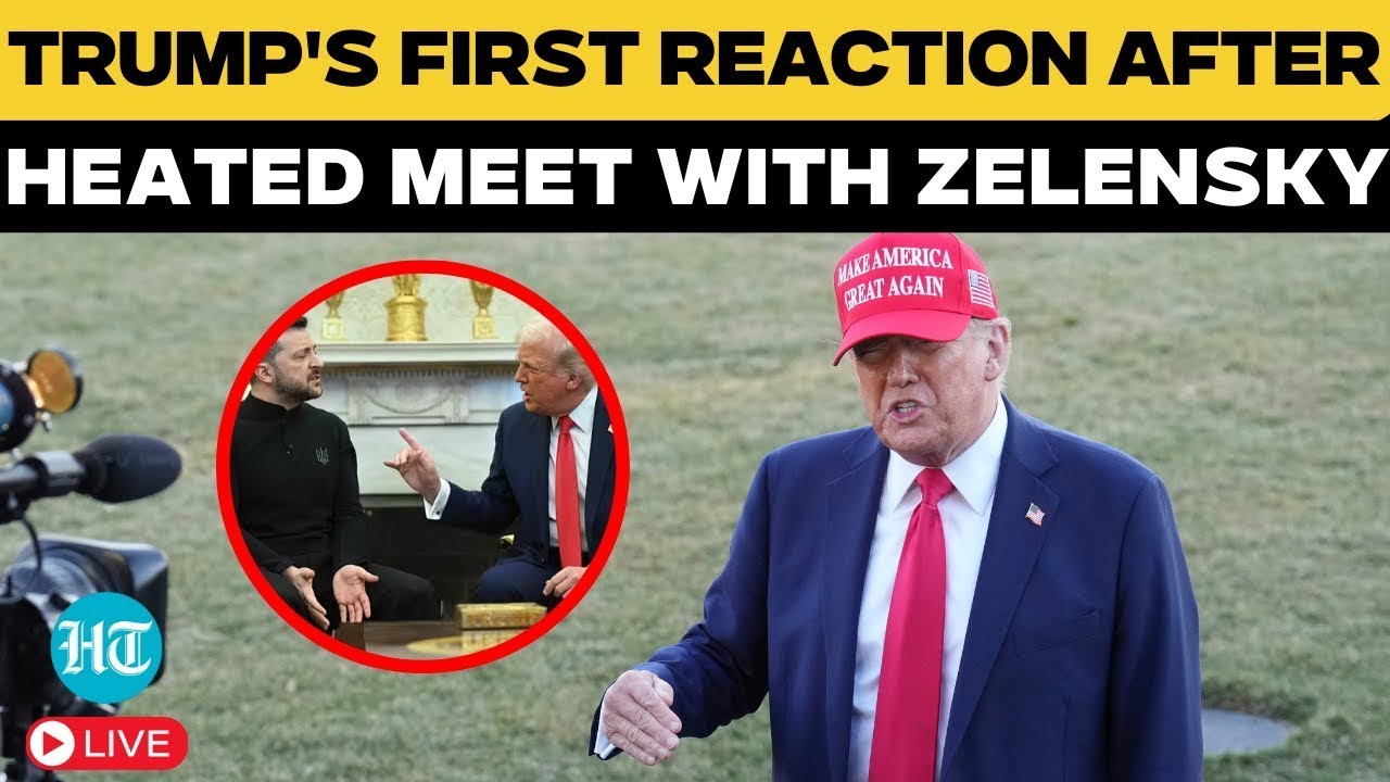 Trump LIVE | Donald Trump Drops Big Bombshell Hours After Fiery Spat With Zelensky | White House