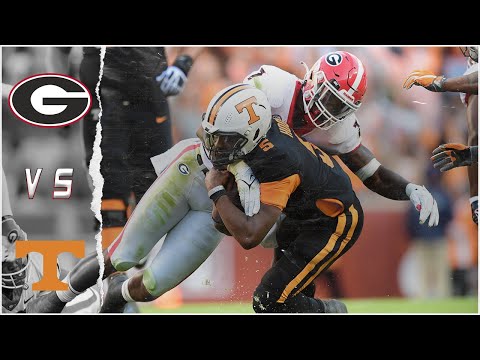#1 Georgia Highlights Vs. Tennessee 2021 | CFB Week 11 | (Scott Howard Radio Call)