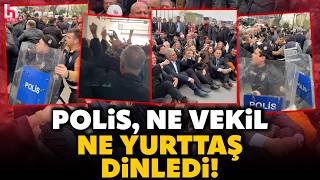 Korkunç görüntüler! Bursa'da polisten sert müdahale! CHP'li Orhan Sarı