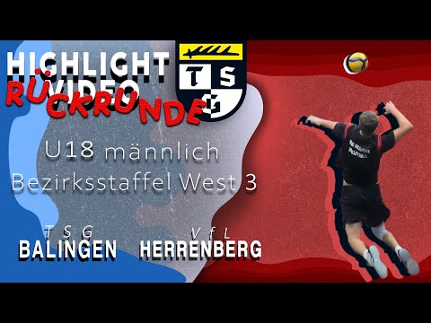 Highlightvideo U18m - VfL Herrenberg : TSG Balingen (Rückrunde BZ West 2 m 2023/2024)