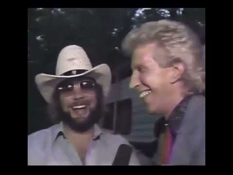 Grandpa Jones, Hank Williams Jr., and Porter Wagoner together