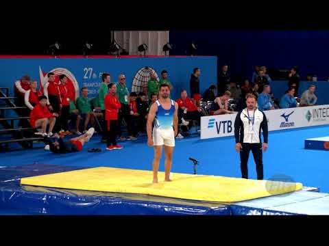BORJAS Matias (ARG) M - 2019 Trampoline Worlds, Tokyo (JPN) - Qualification Tumbling R2