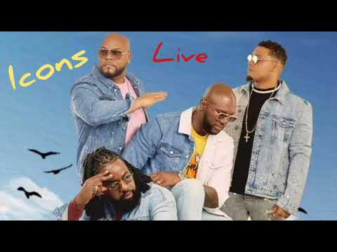 ICONS👑 X (DJU DJU V)🎤🎶🔥(AWO BO TIN KU BAI)💥LIVE💥🔥NA W.T.C Curacao🎉🎊🔥