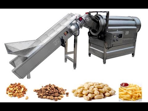 snack food flavoring machine|chips seasoning machine