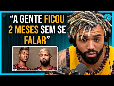 GABIGOL EXPLAINS BRUNO HENRIQUE LIVE!