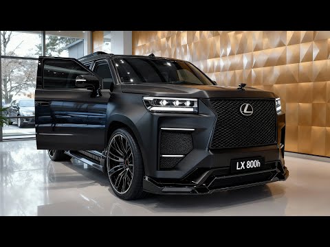 The 2026 Lexus LX 800 Just Went Full Villain Mode — Luxury Has Never Looked This Dangerous