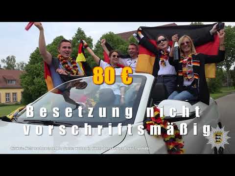 Tipps der Polizei: So bitte nicht Korso fahren