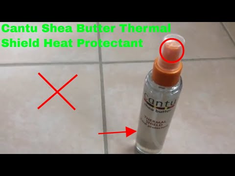 ✅ How To Use Cantu Shea Butter Thermal Shield Heat...