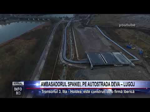 AMBASADORUL SPANIEI, PE AUTOSTRADA DEVA – LUGOJ