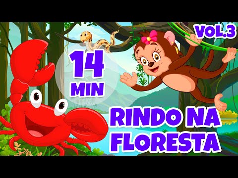 Rindo na Floresta Vol. 3 - Giramille 14 min | Desenho Animado Musical